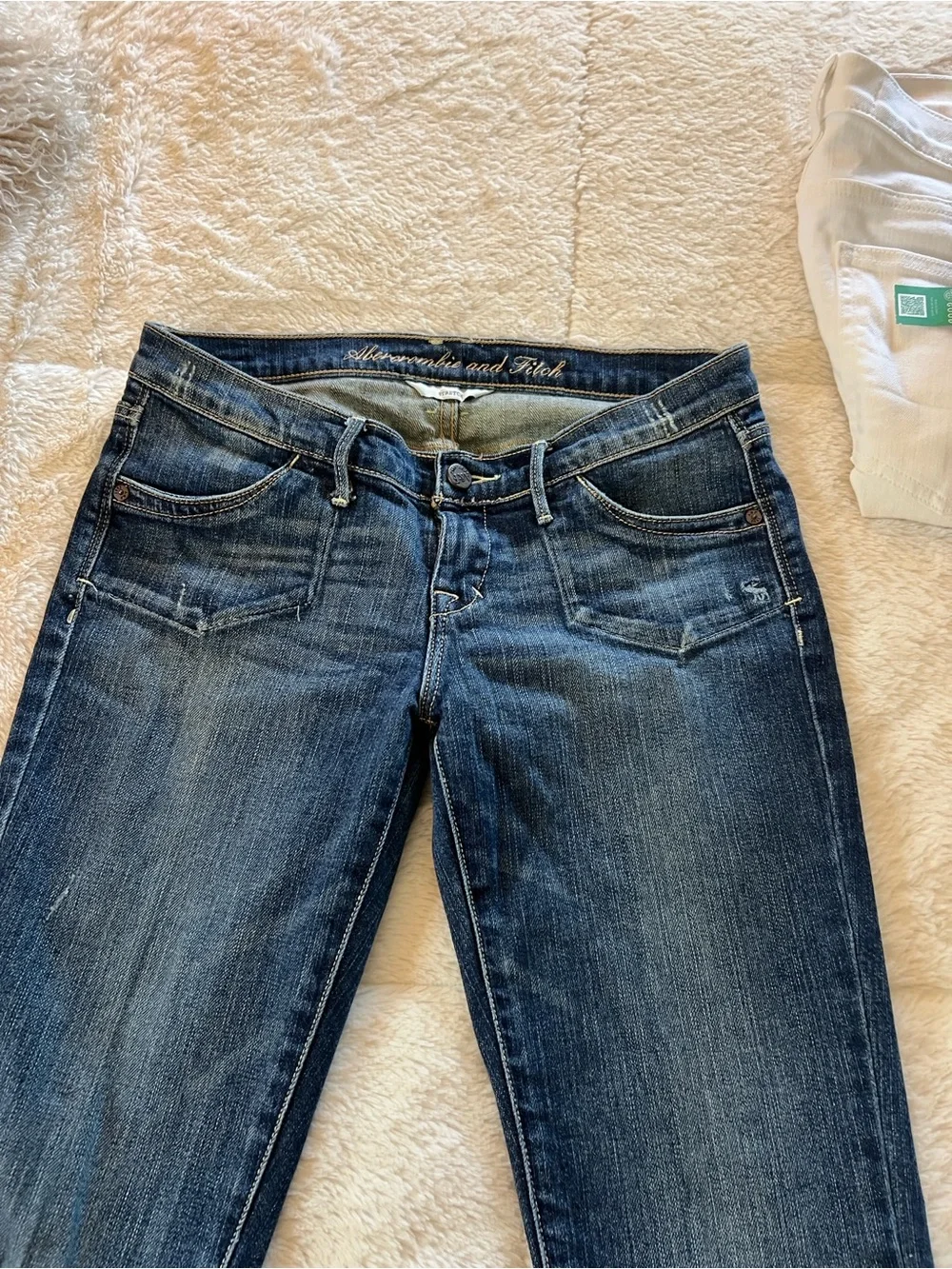 Abercrombie & Fitch Dark Blue Flare Jeans Size 2